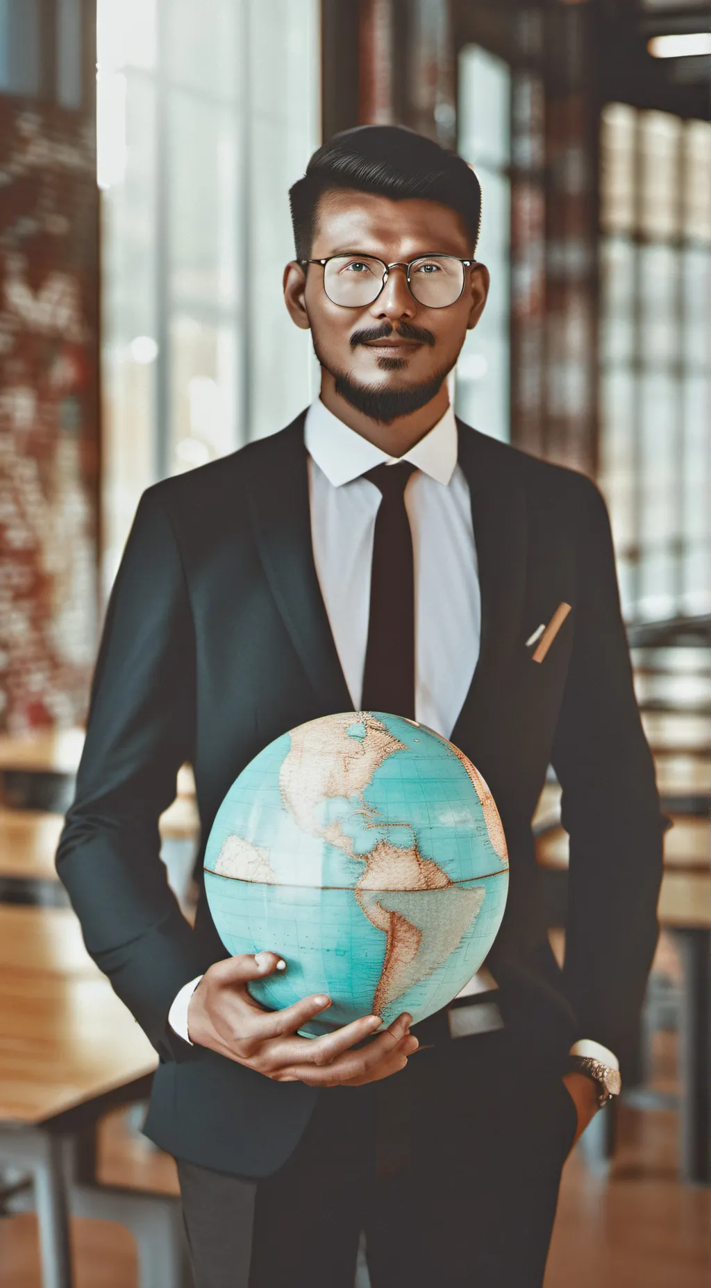 ai character: History teacher background