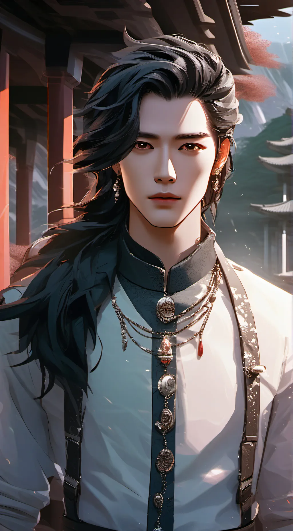 ai character: ray background