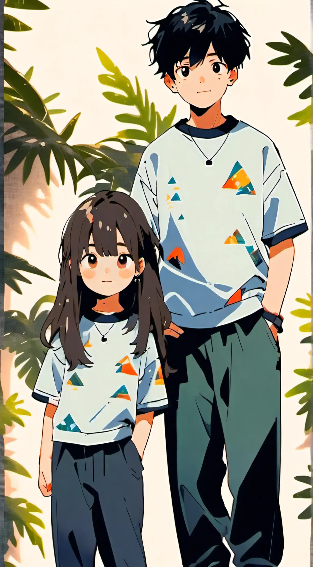 ai character: megumi  background