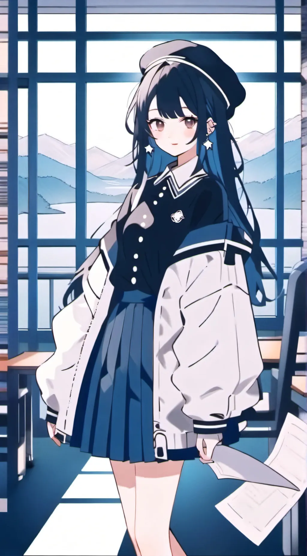 ai character: Sanithi  background