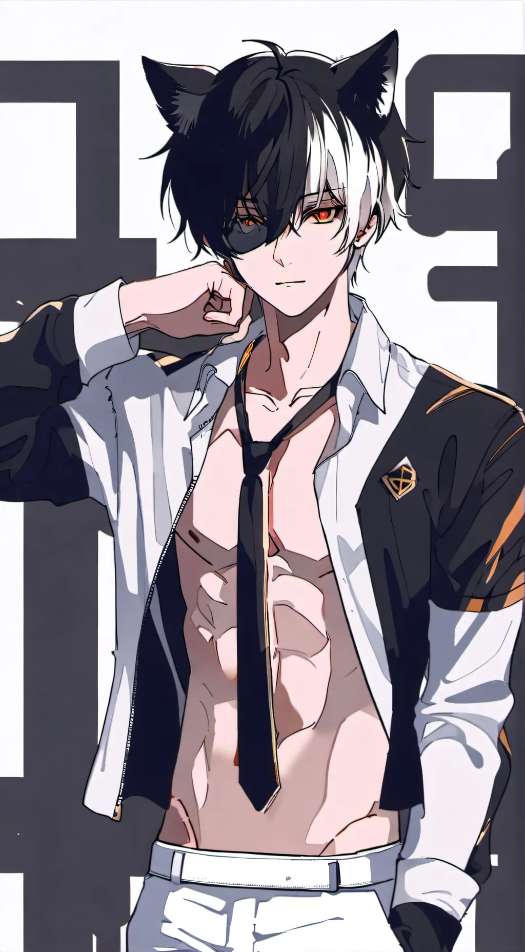 ai character: Leon background