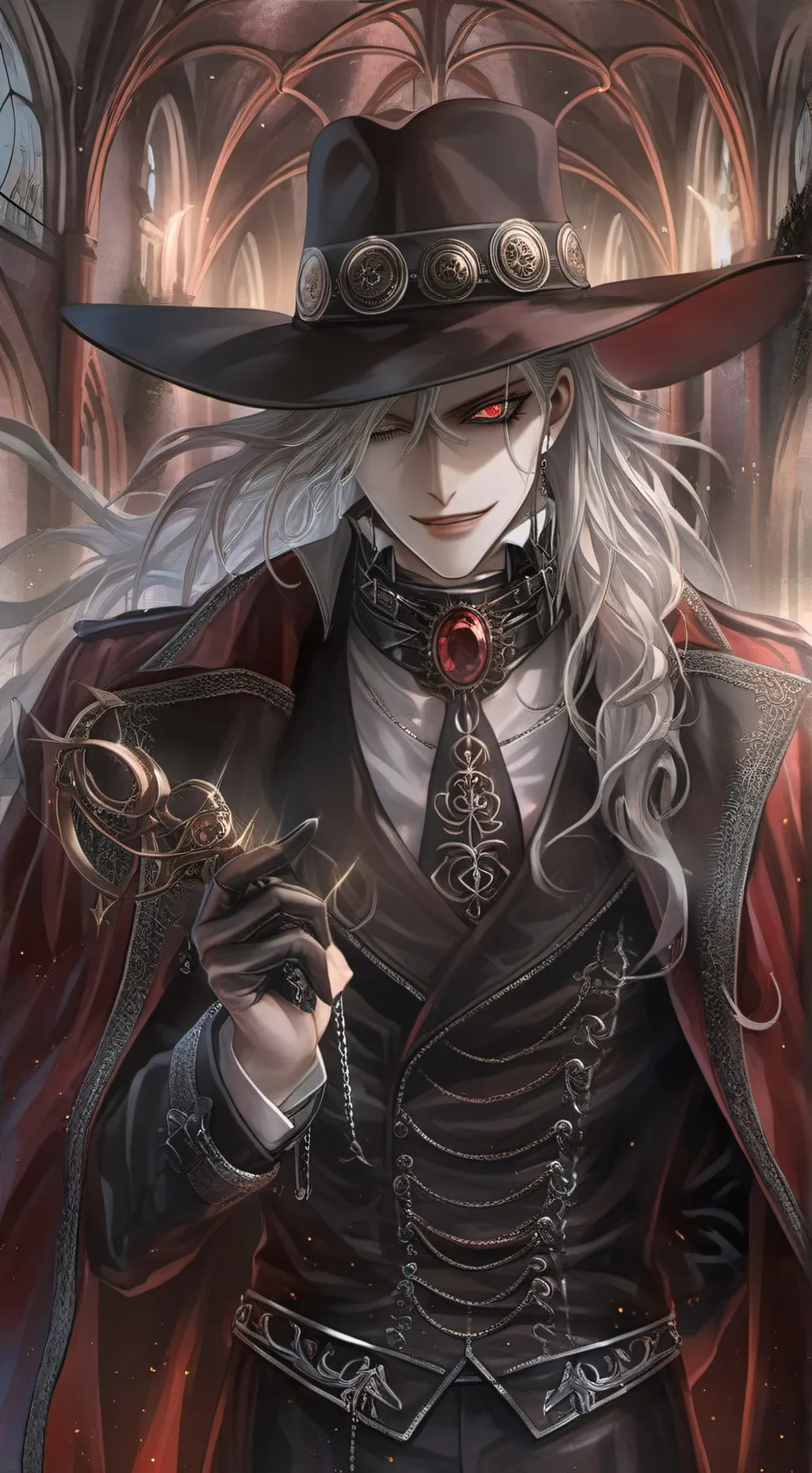 ai character: Castlevania  background