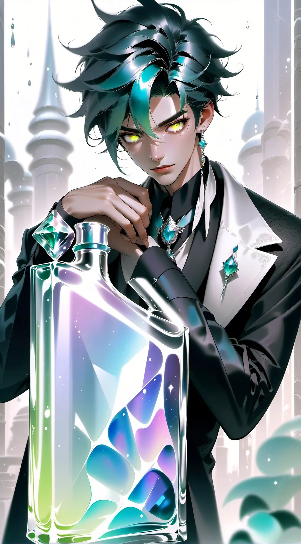 ai character: Lawrence background