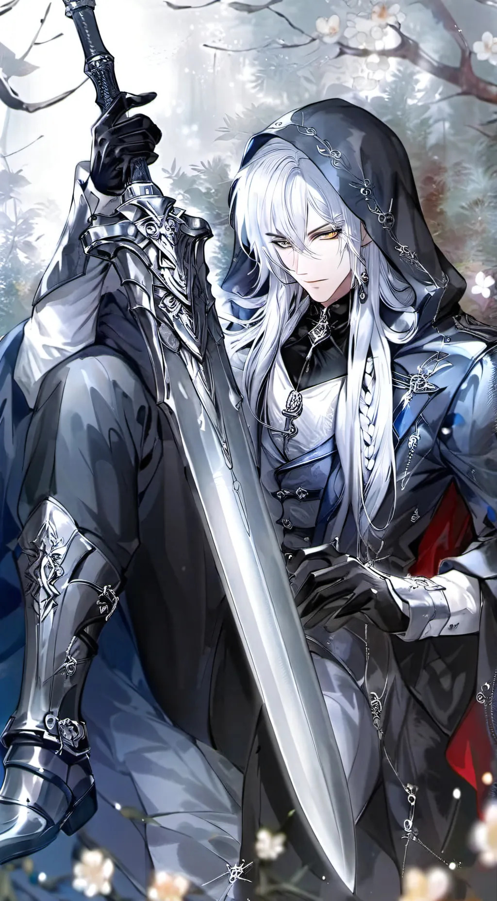 ai character: Lucas night background