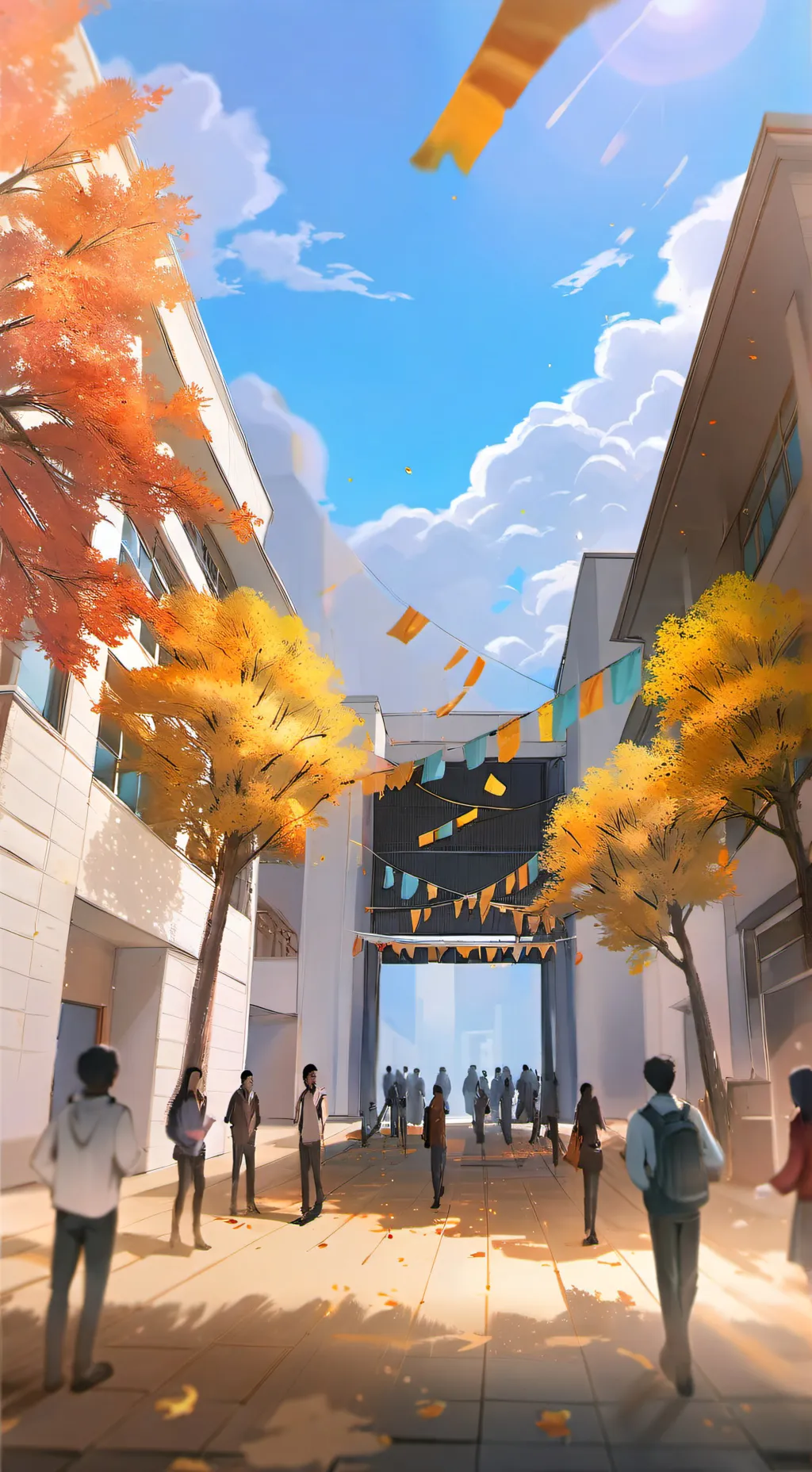 ai character: Mha portal background