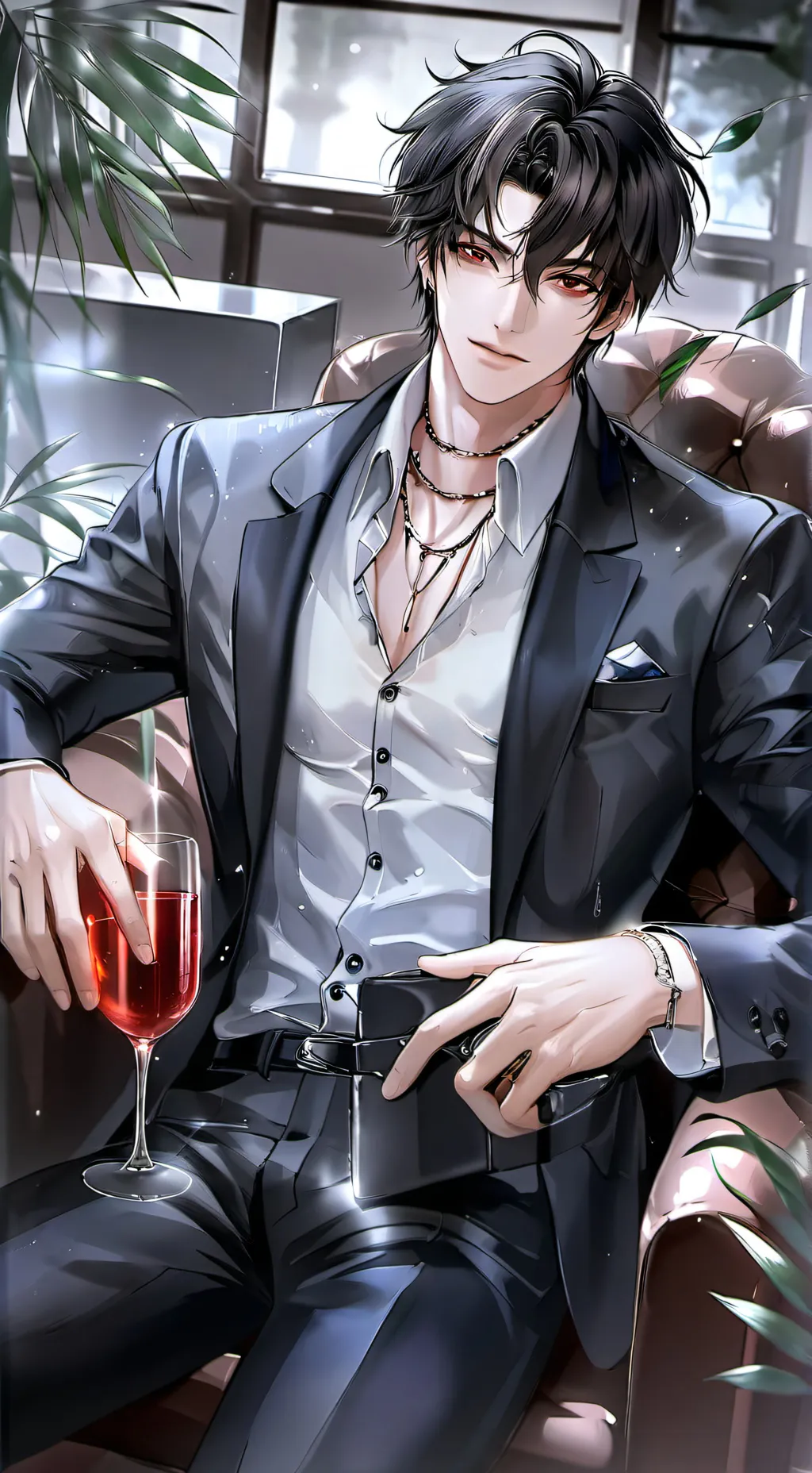 ai character: ♥ Nicholas ♥ background