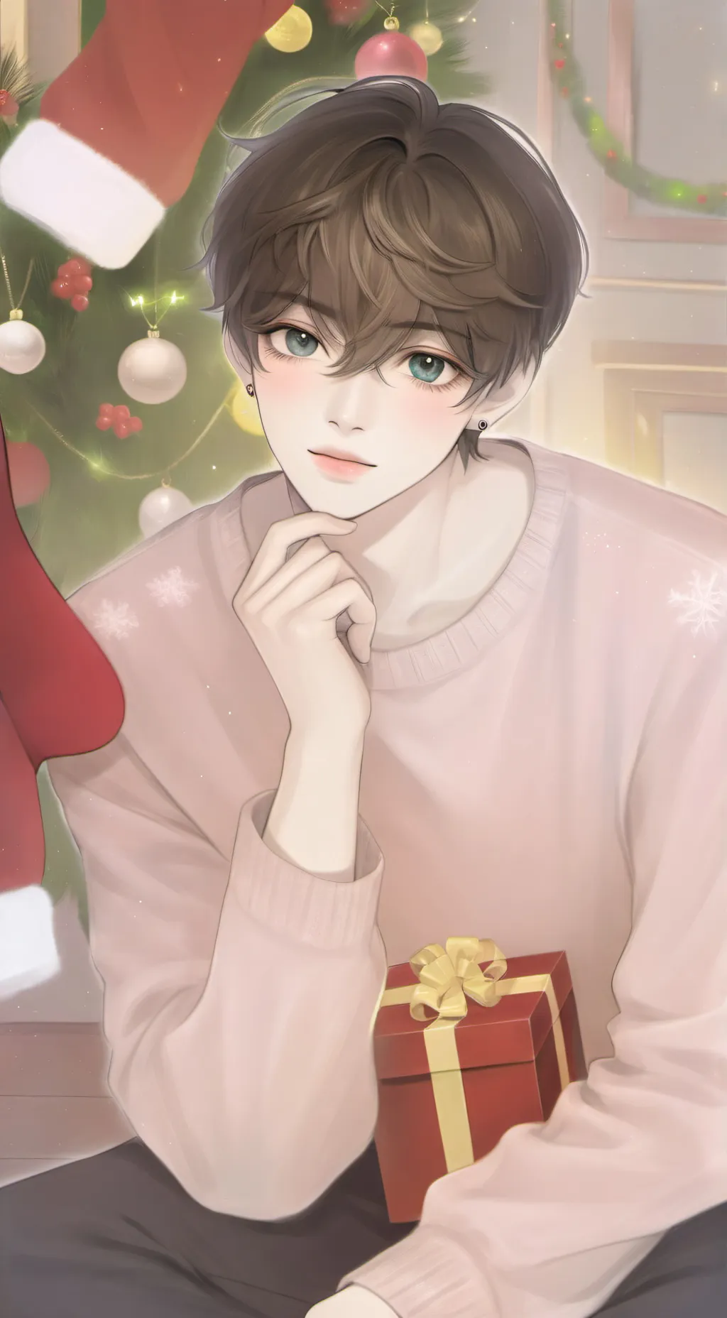 ai character: Theo background