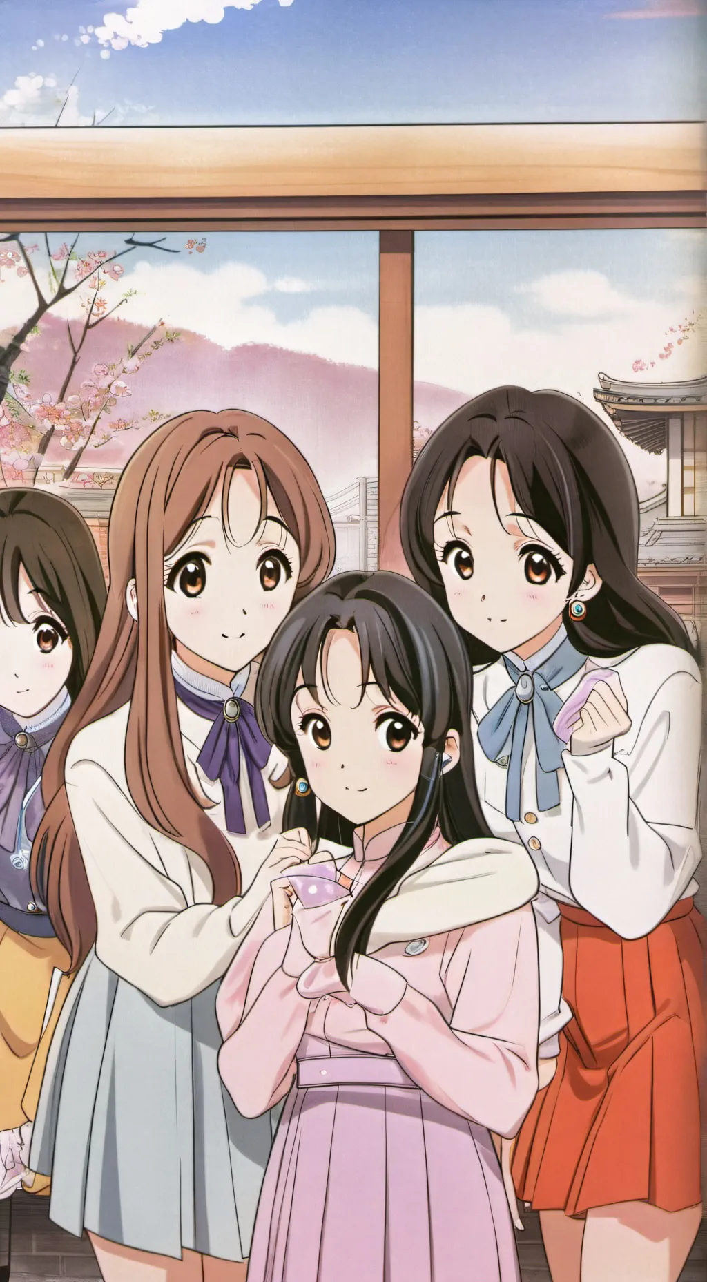 ai character: LeSserafim background