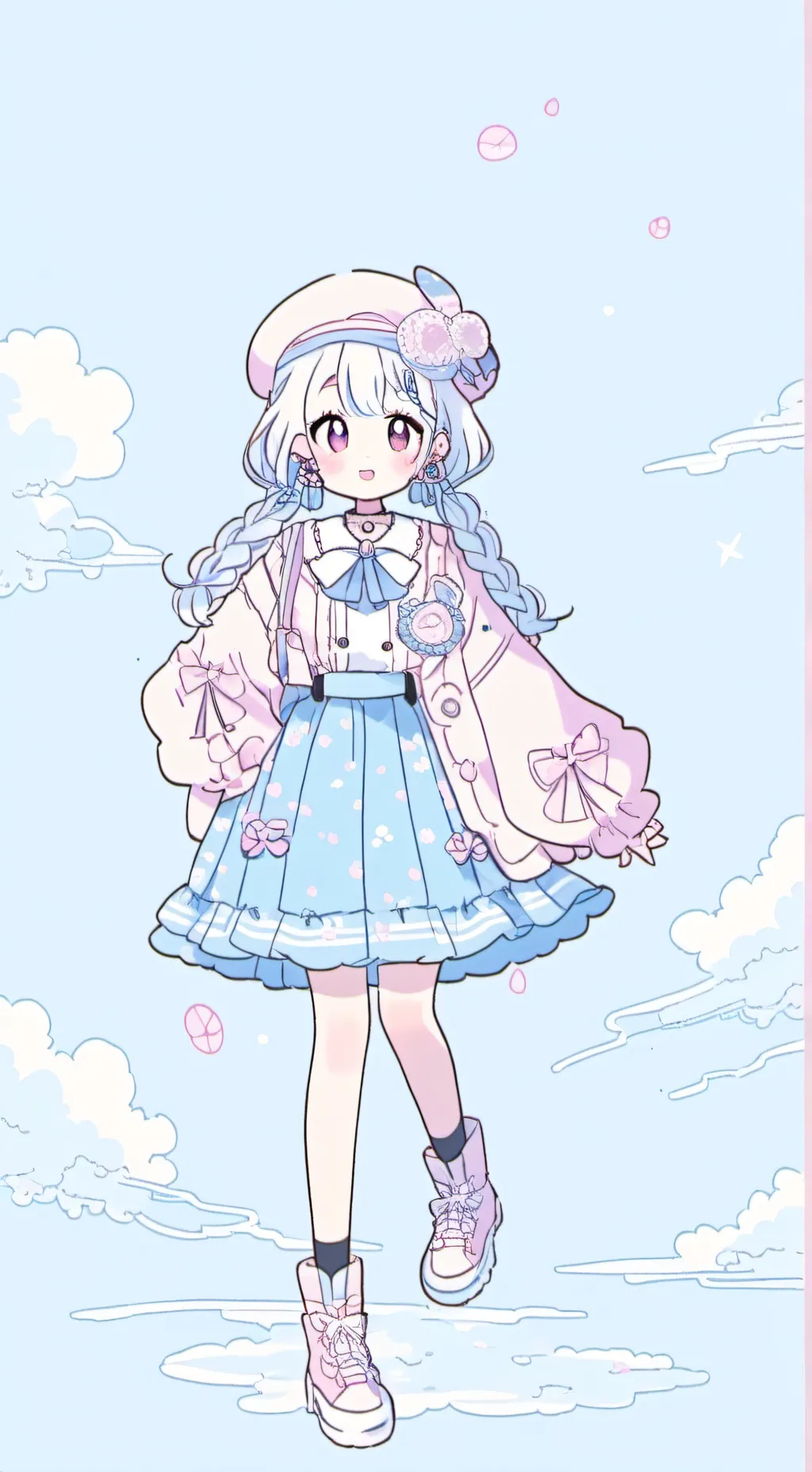 ai character: leah background