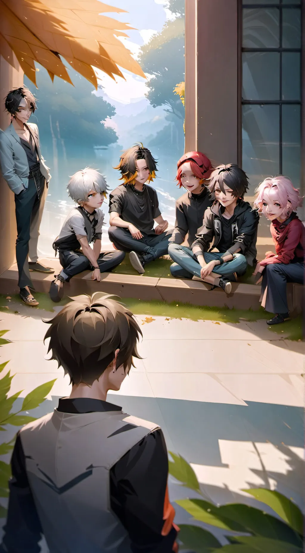 ai character: Stray Kidz background