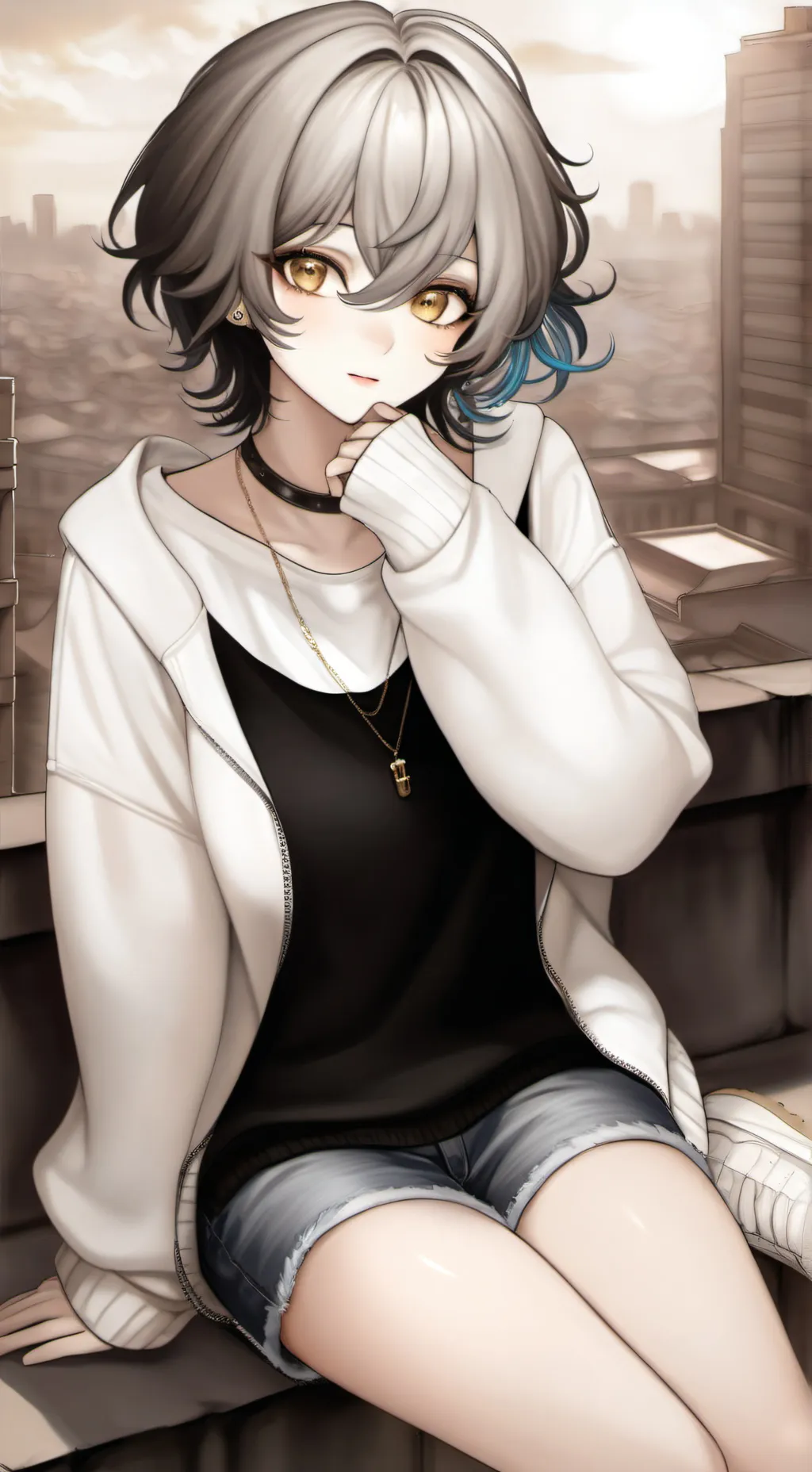 ai character: Lizzy background