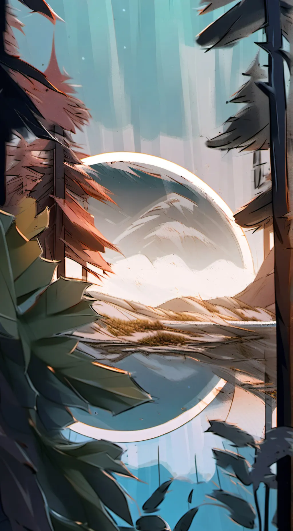 ai character: Posting Activitys background