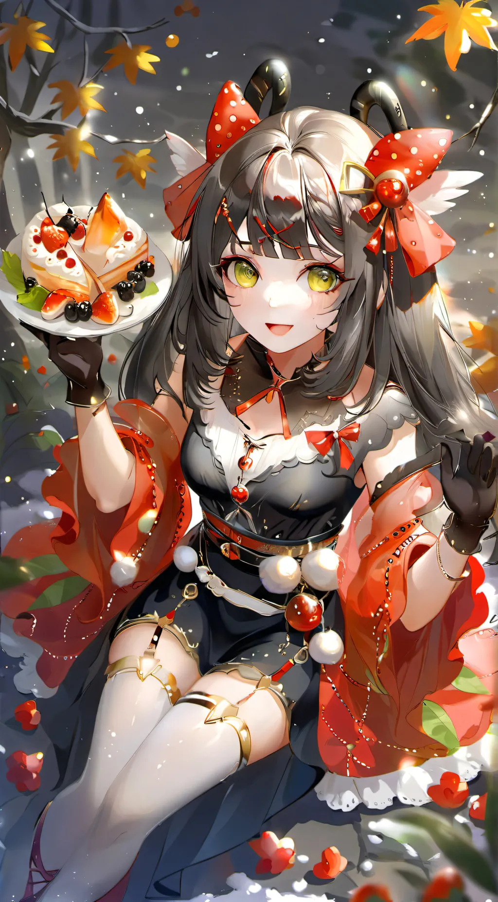 ai character: Ariana background