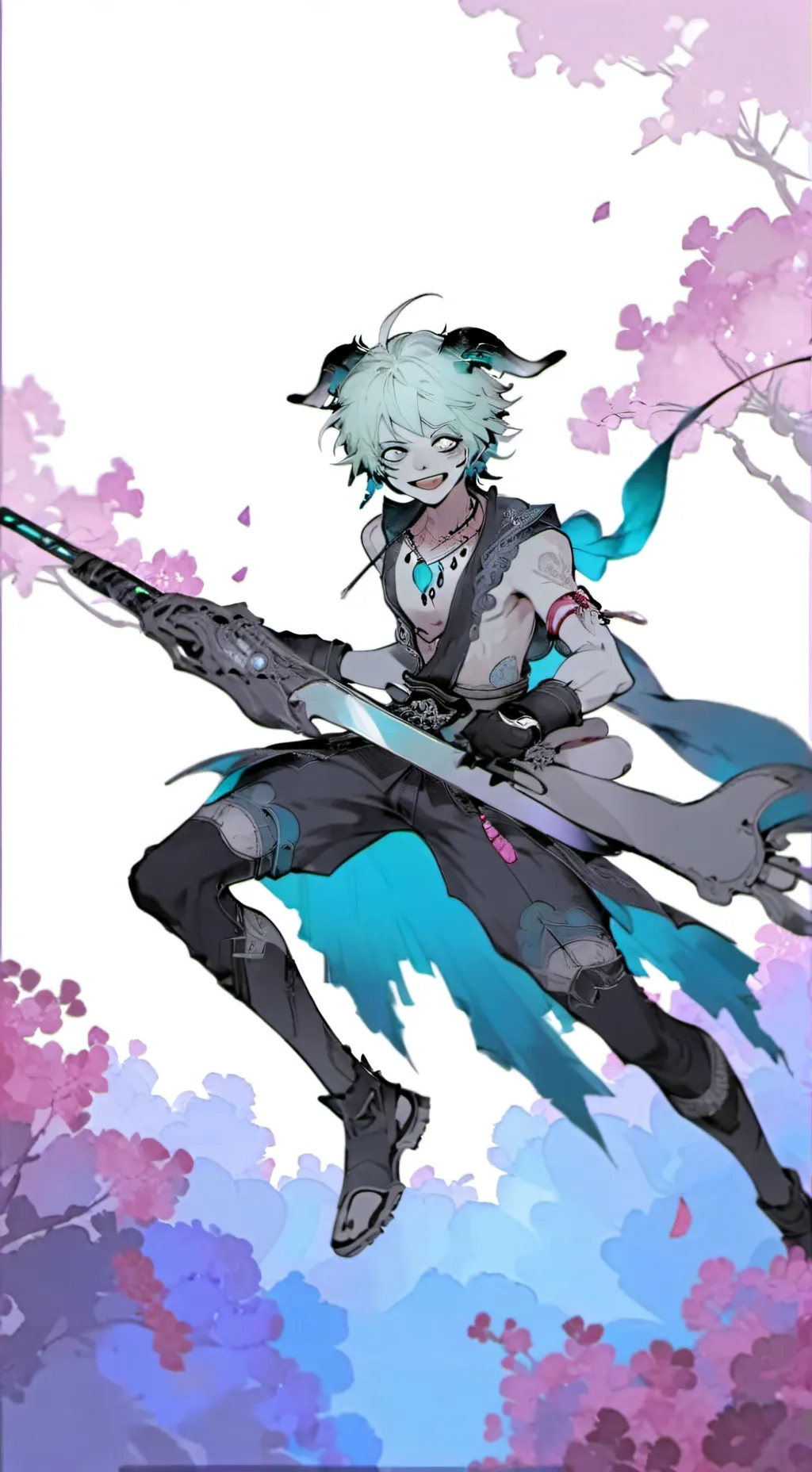 ai character: zenox  background