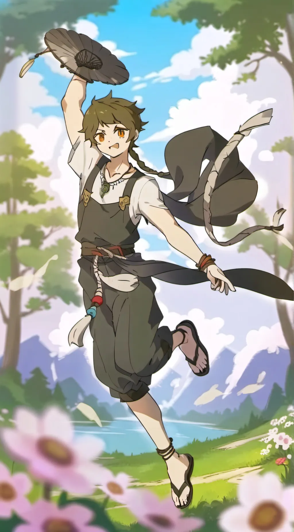 ai character: Xavier  background