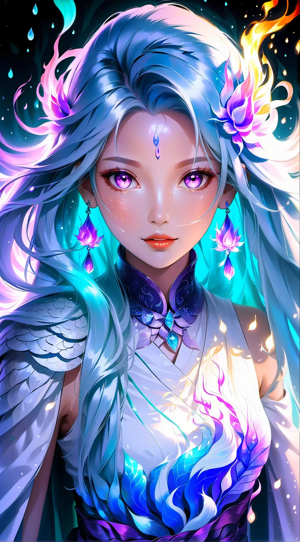 ai character: Lyra background