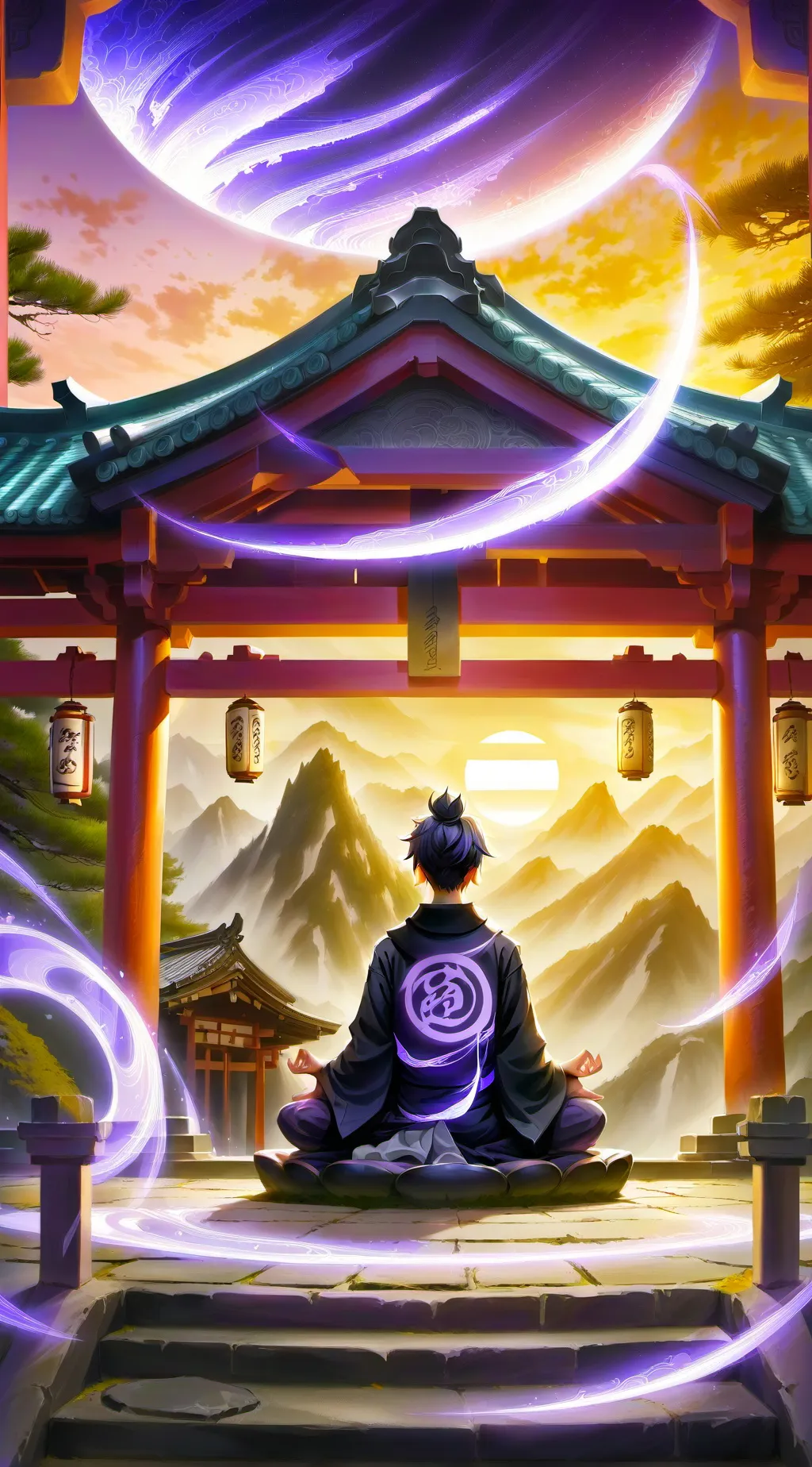 ai character: Worlds Apart background