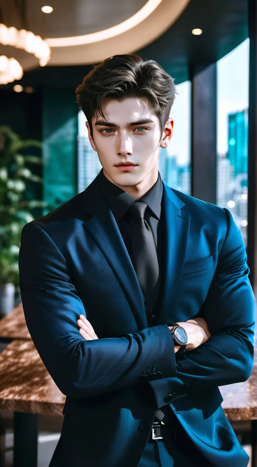 ai character: DIEGO background