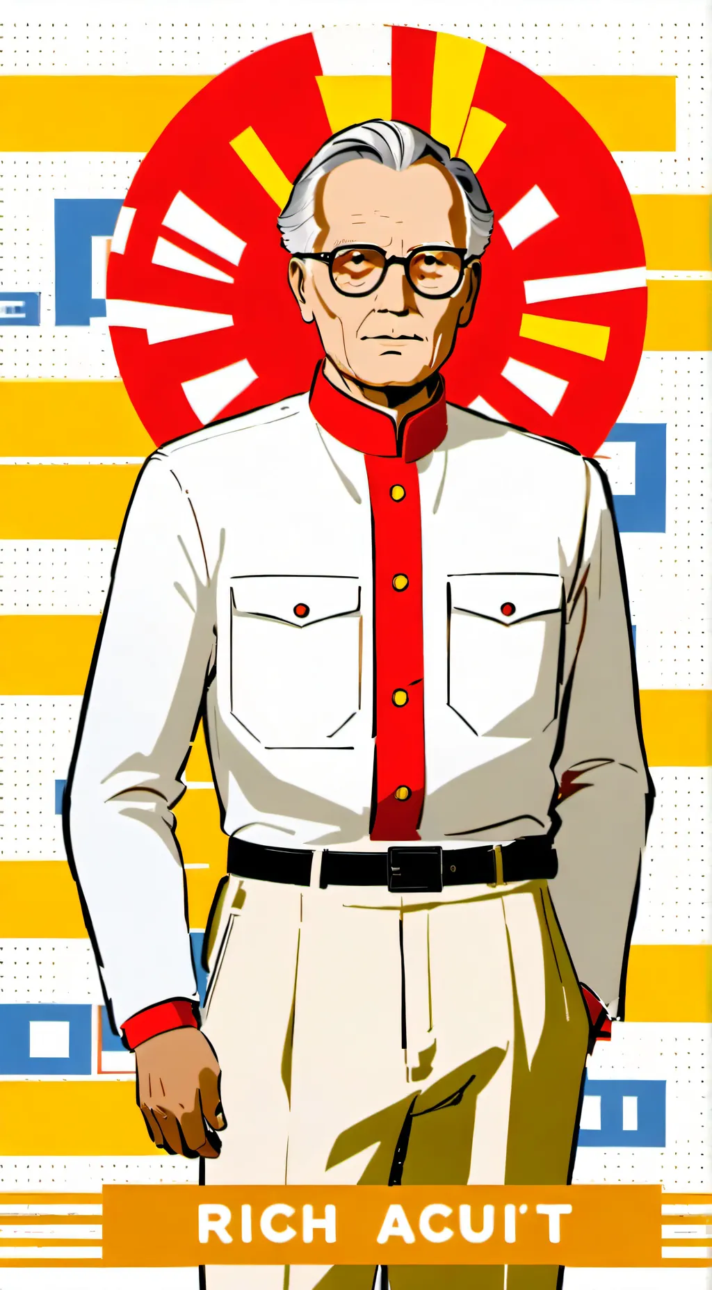 ai character: Erich Honecker background