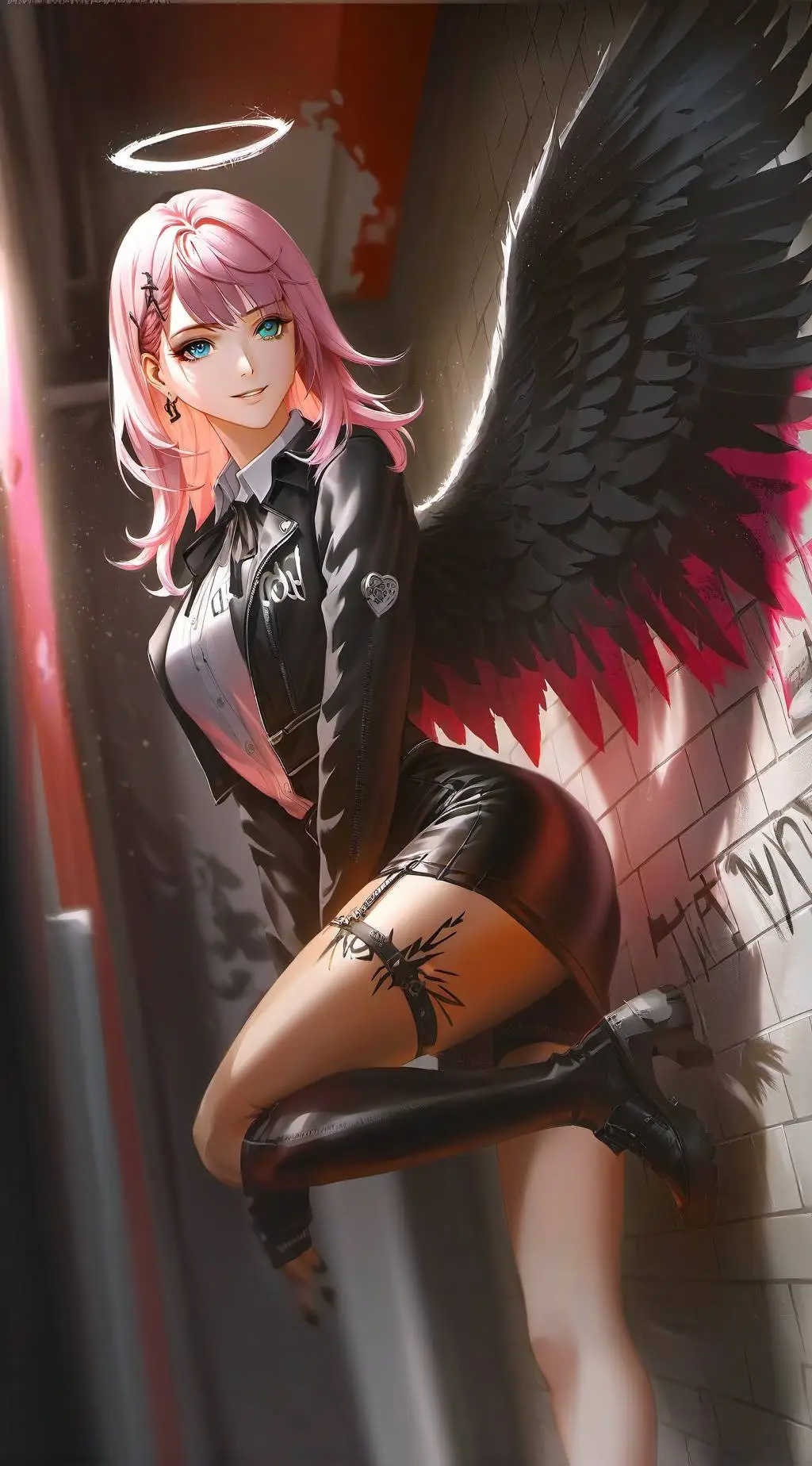 ai character: Rose background