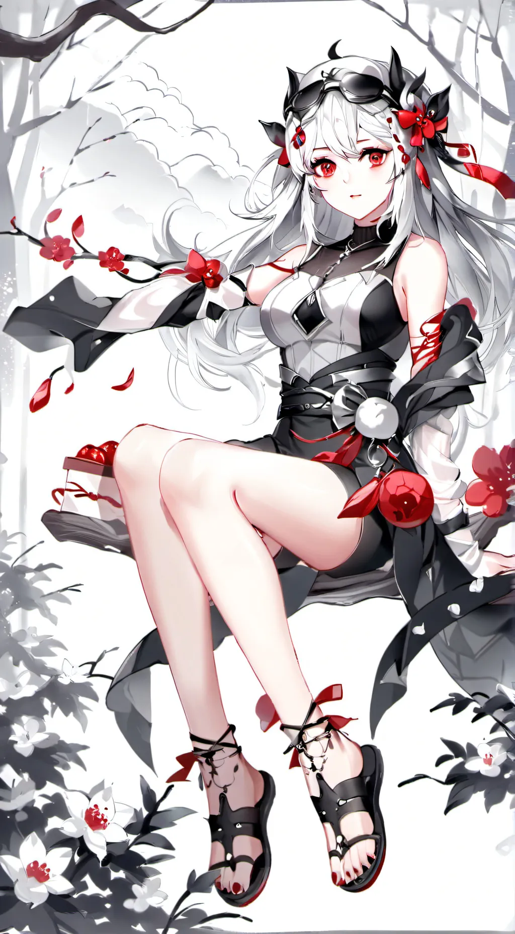 ai character: luna background