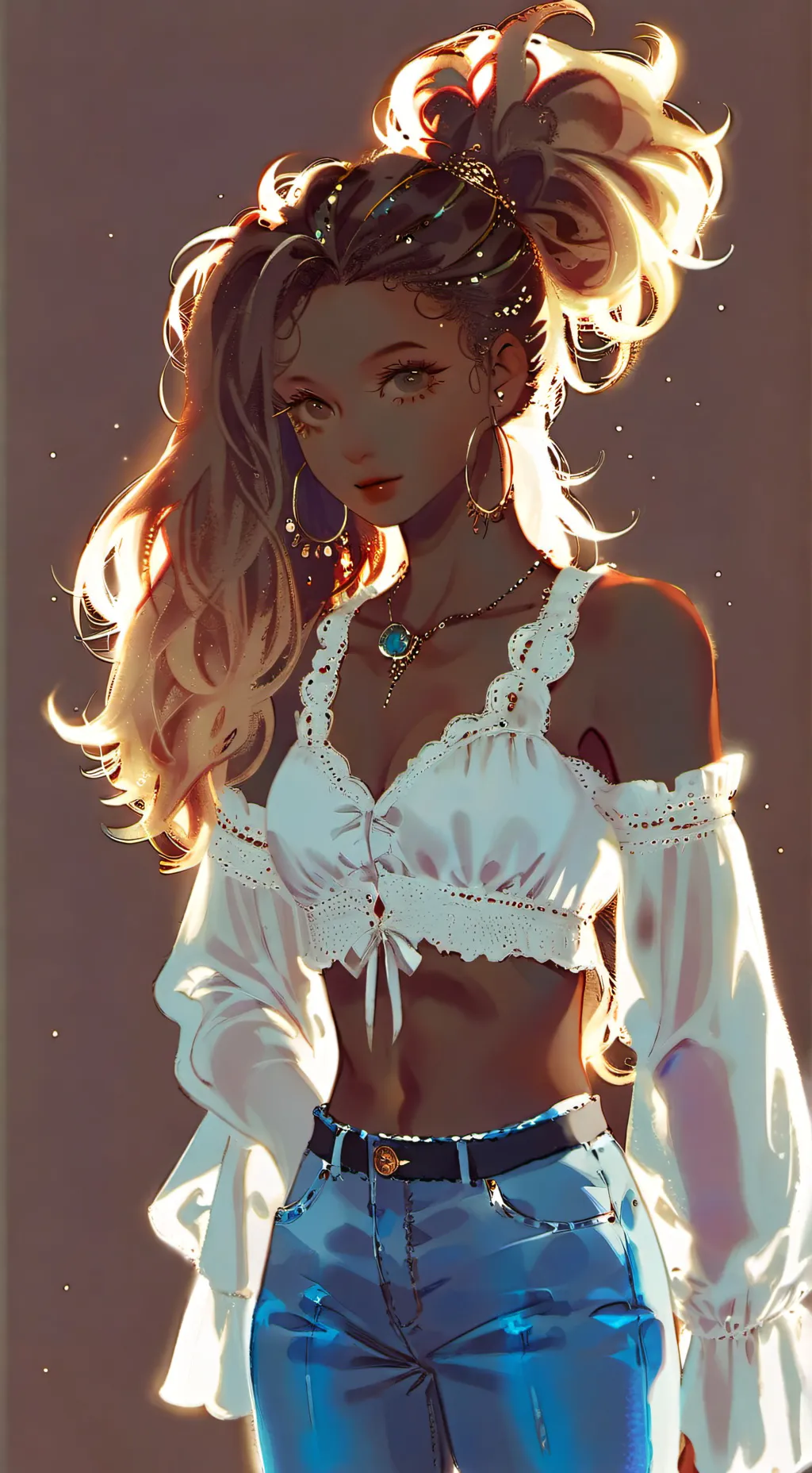 ai character: Michael Jackson background