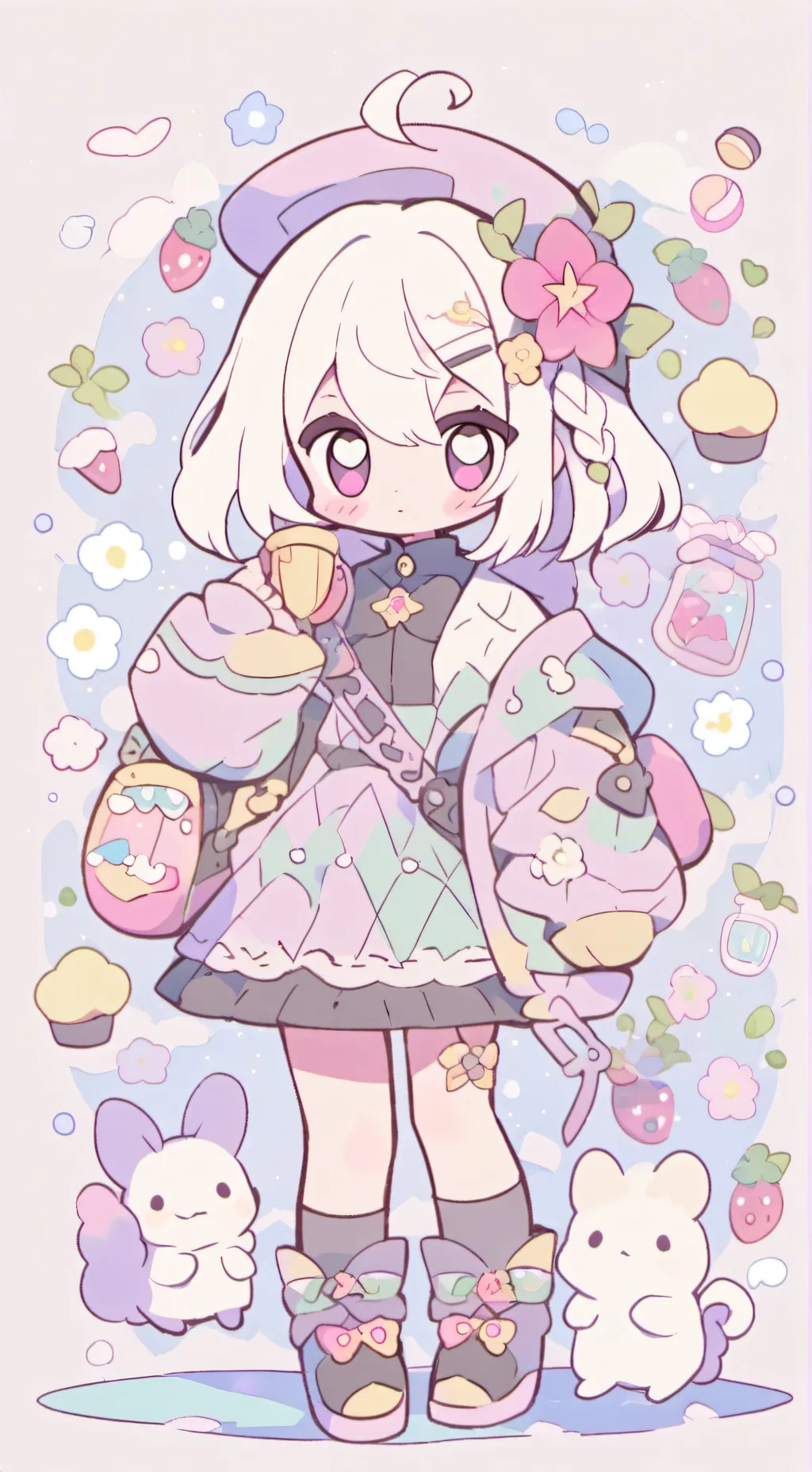 ai character: Мисами background