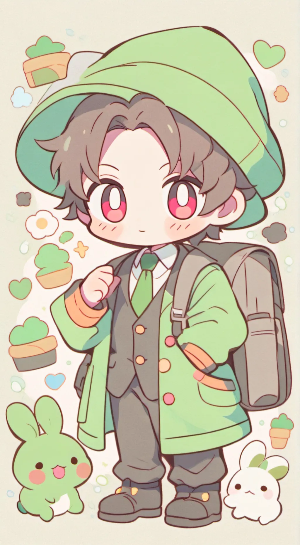 ai character: Kevin's dream job background