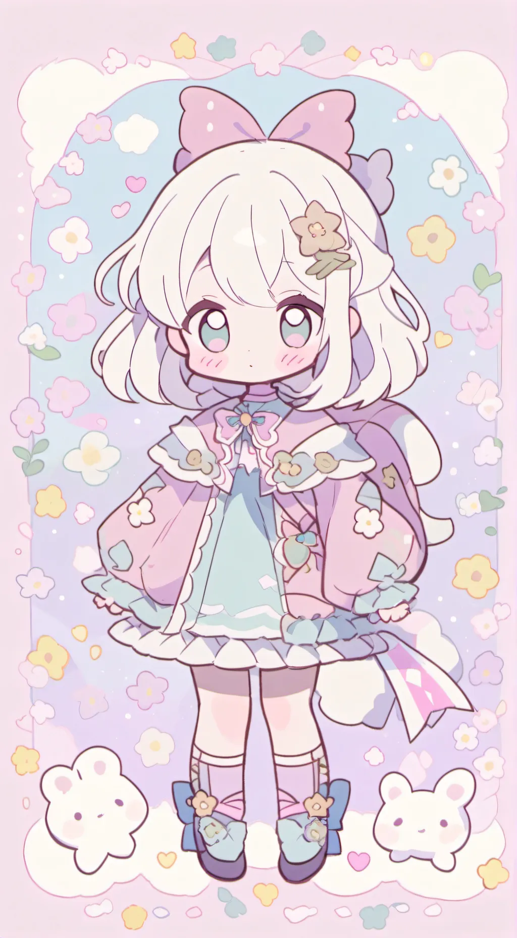 ai character: Ally and Alex background