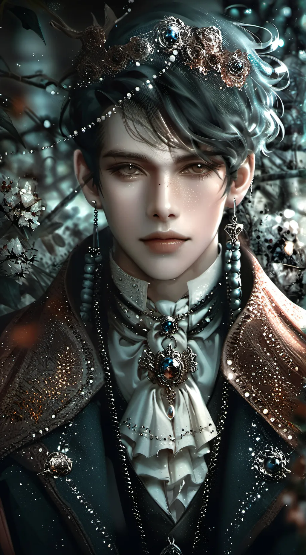 ai character: reverse background