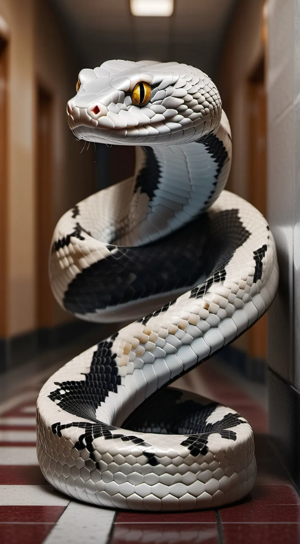 ai character: Snake background