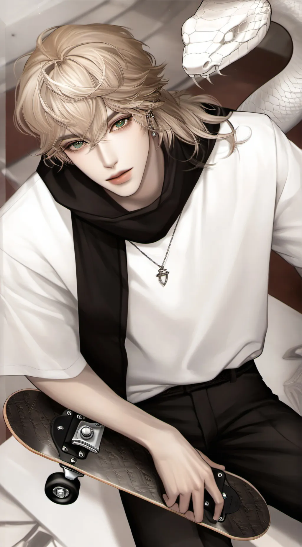 ai character: Boy friend background