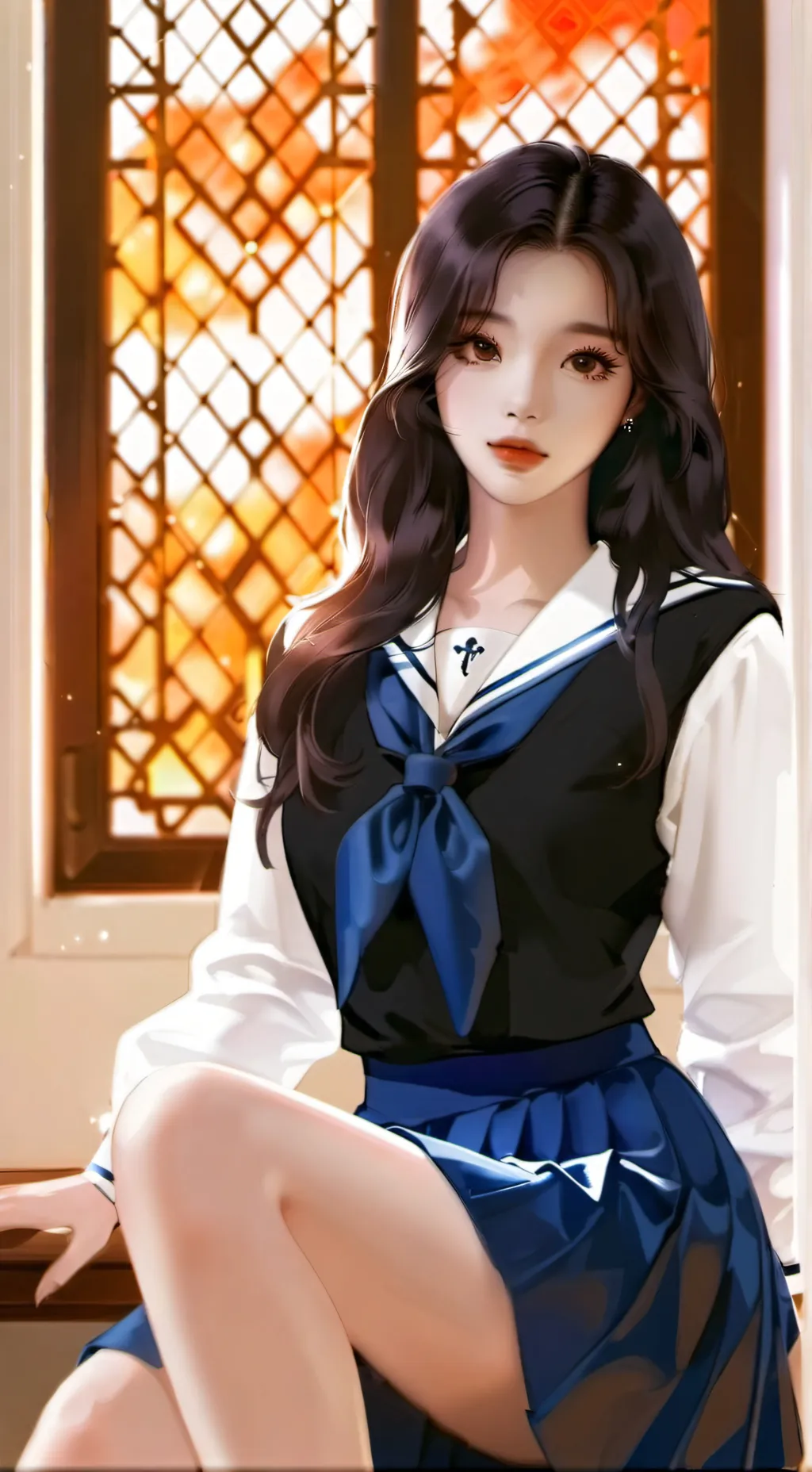 ai character: 𝔸𝕟𝕘𝕖𝕝𝕒 background