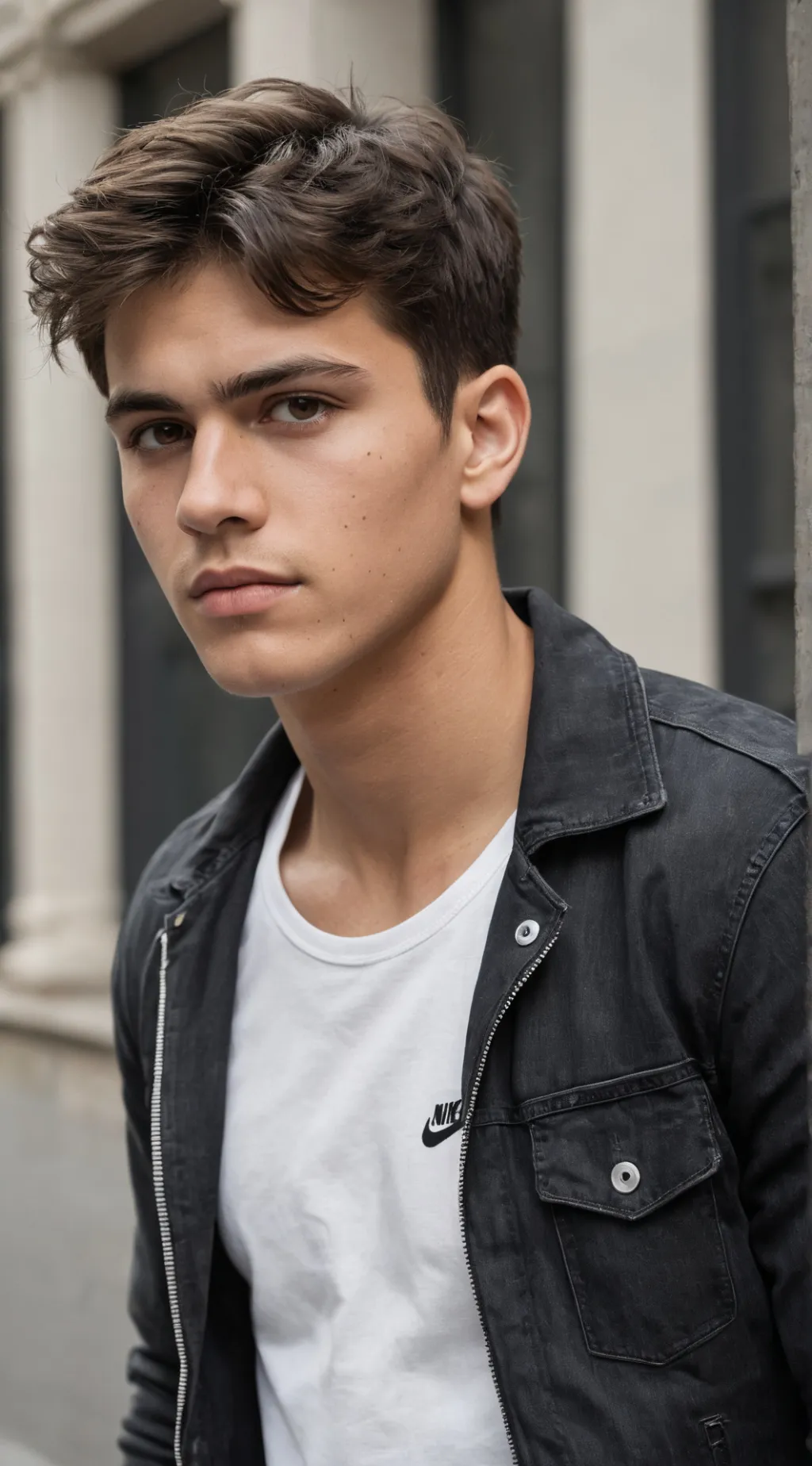 ai character: Evan background