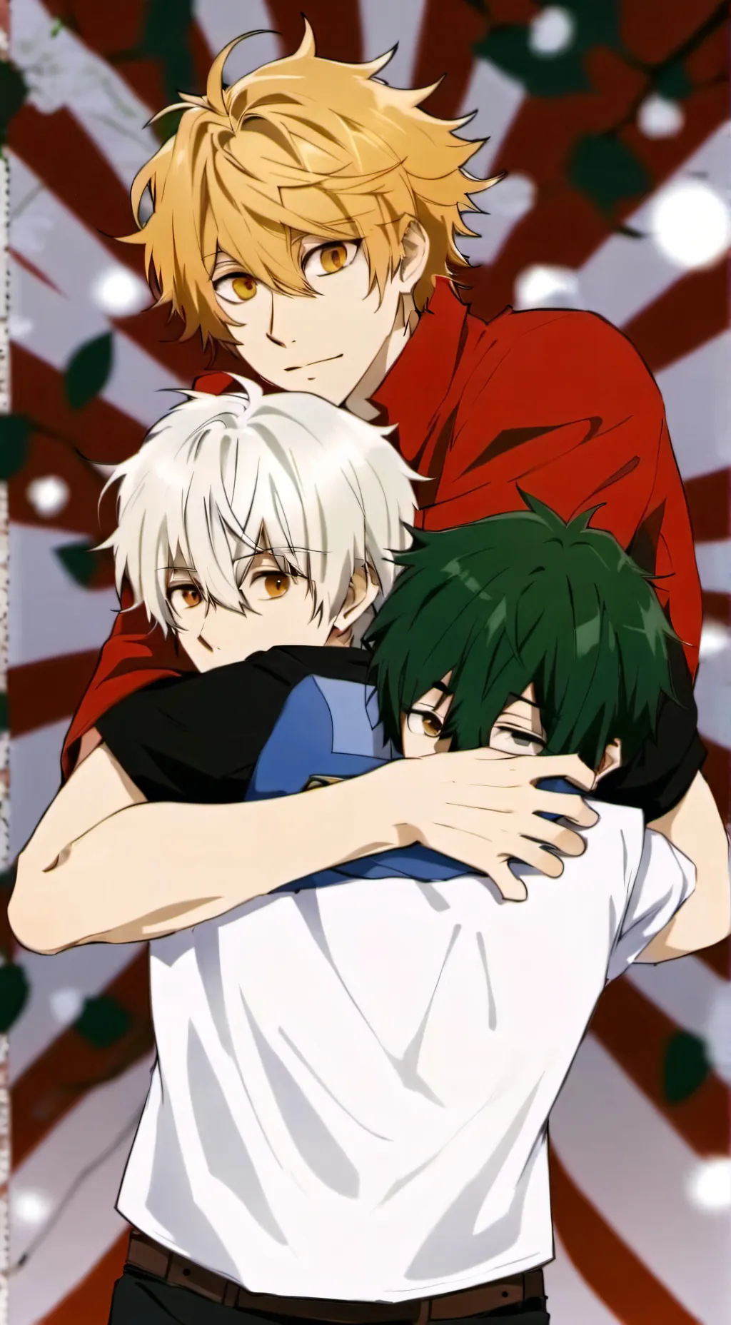 ai character: TodoBakuDeku background