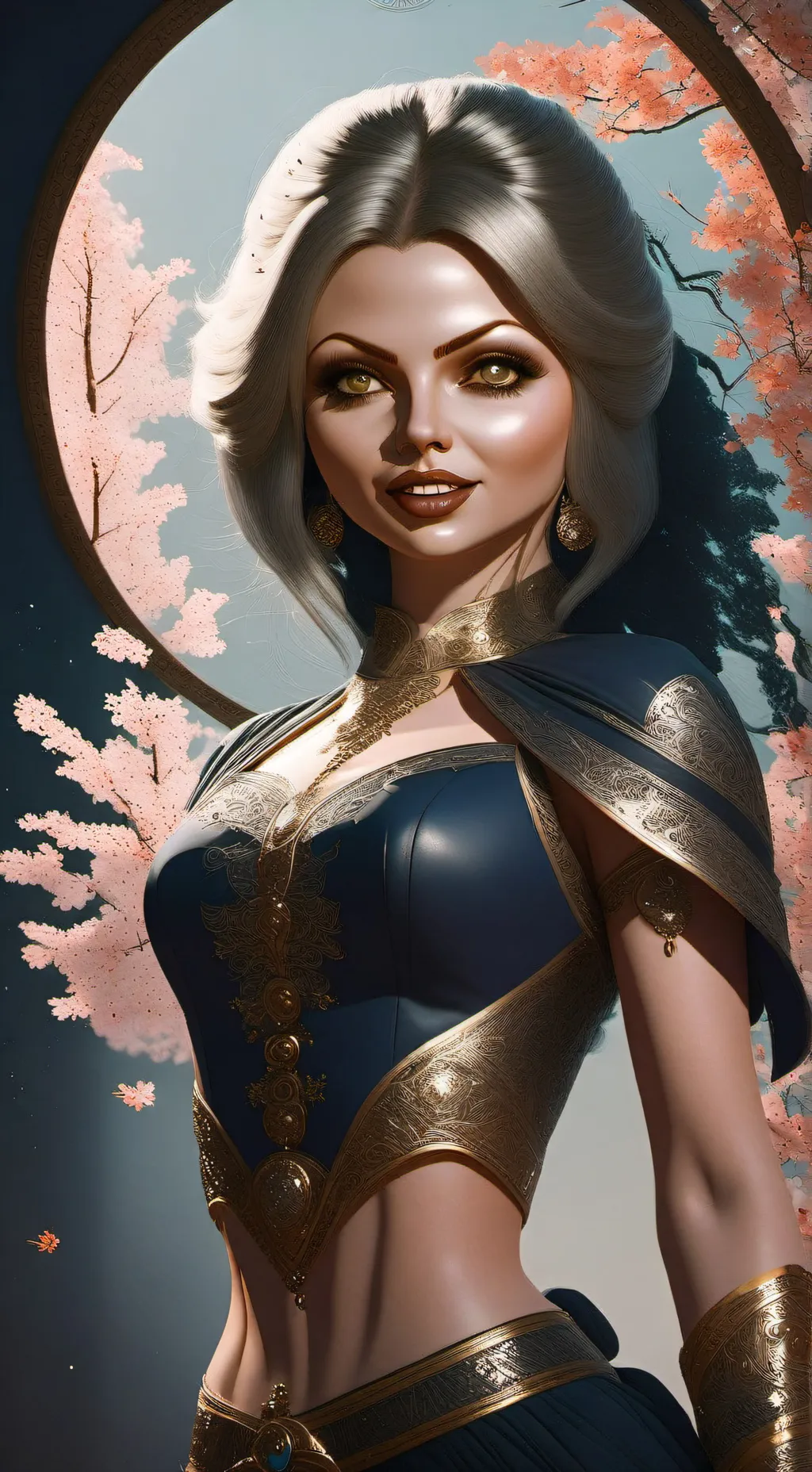 ai character: Tiffany ￼ background