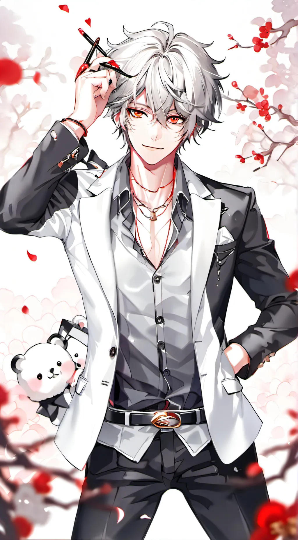 ai character: Xavier  background