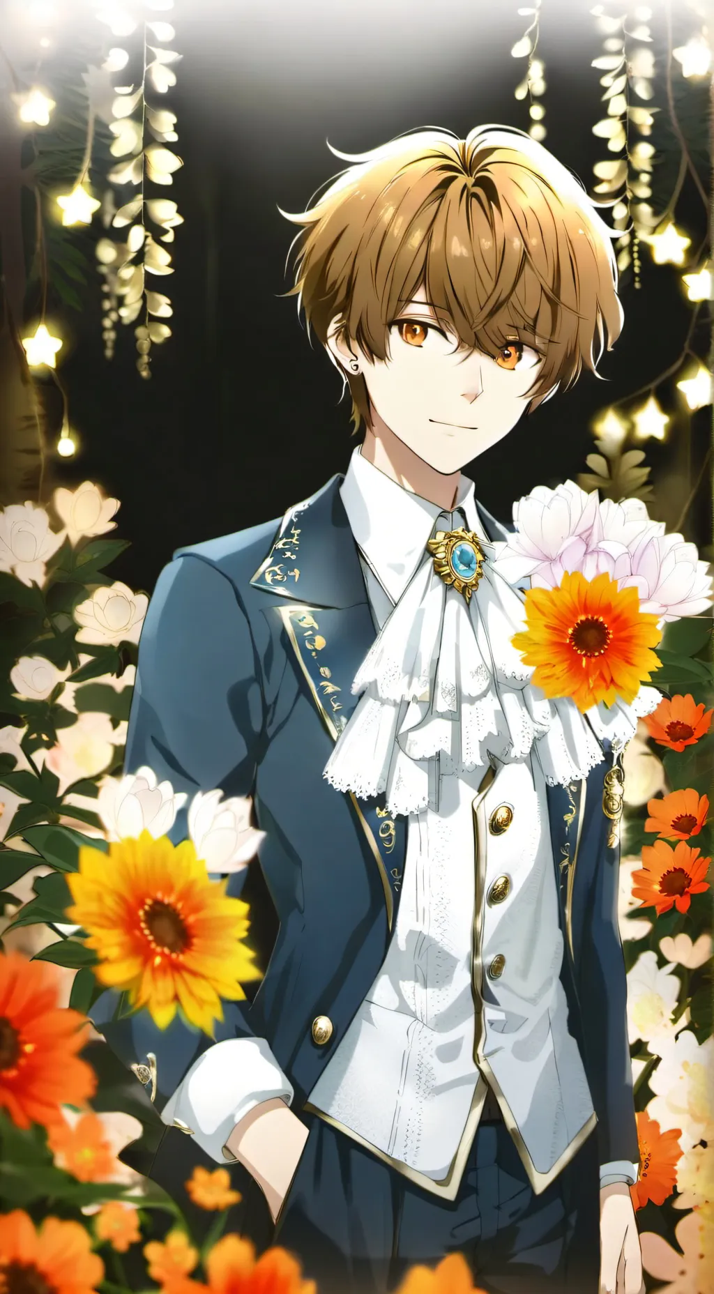 ai character: Ashton  background