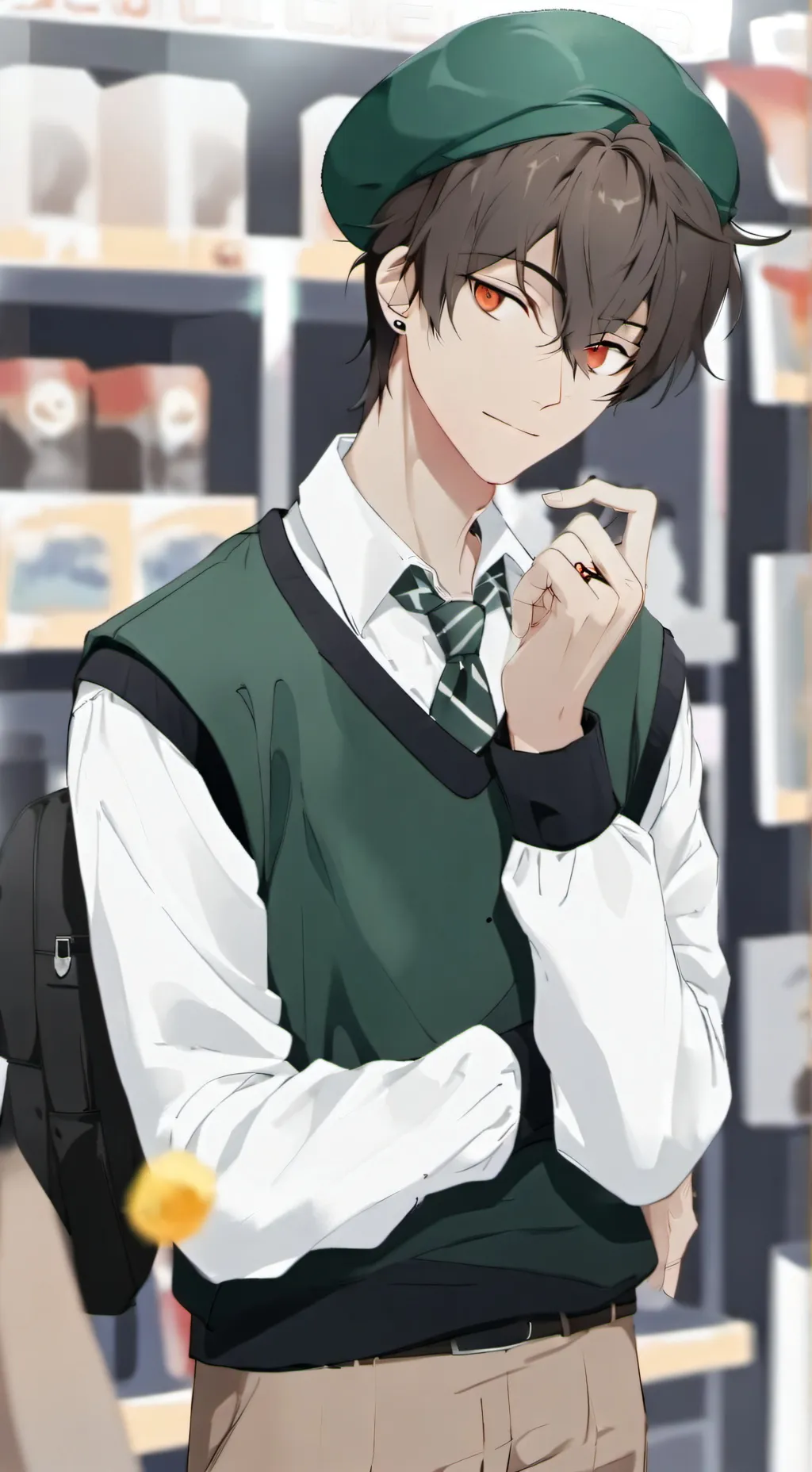 ai character: harry background