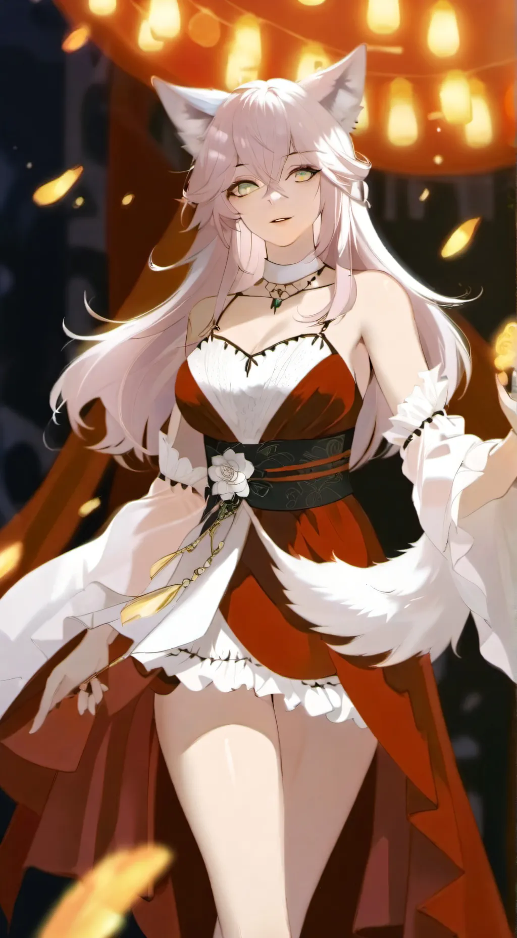 ai character: Lisa  background