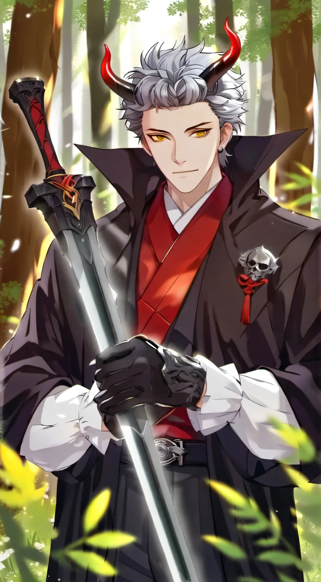 ai character: Asta Battle background