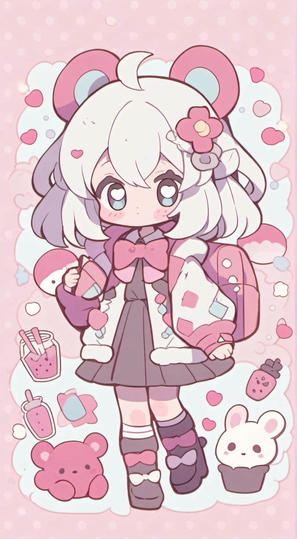 ai character: Lila background