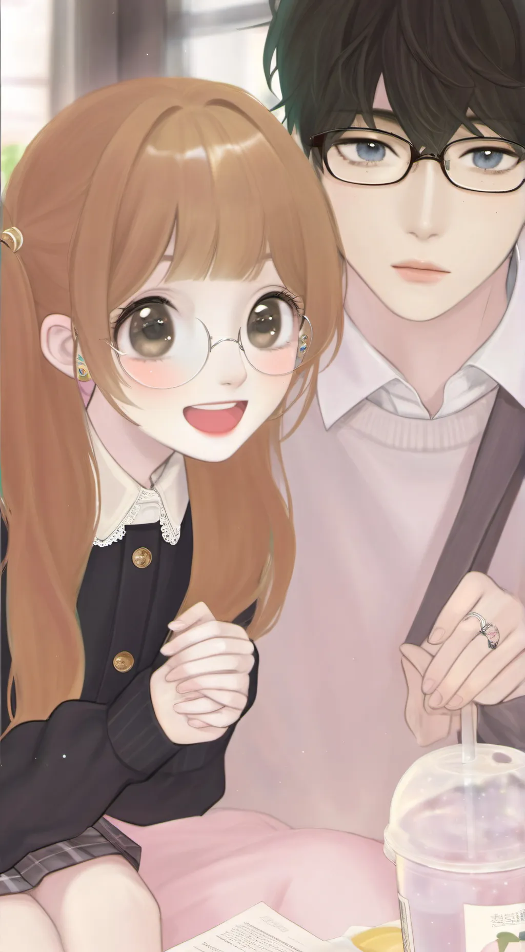 ai character: Soura and Matt  background