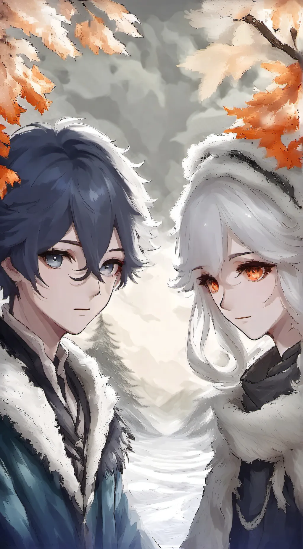 ai character: Kazuscara Omega au background