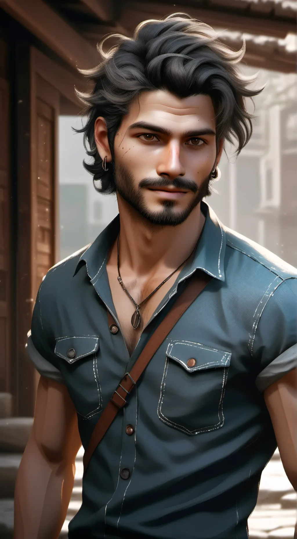 ai character: Alex background