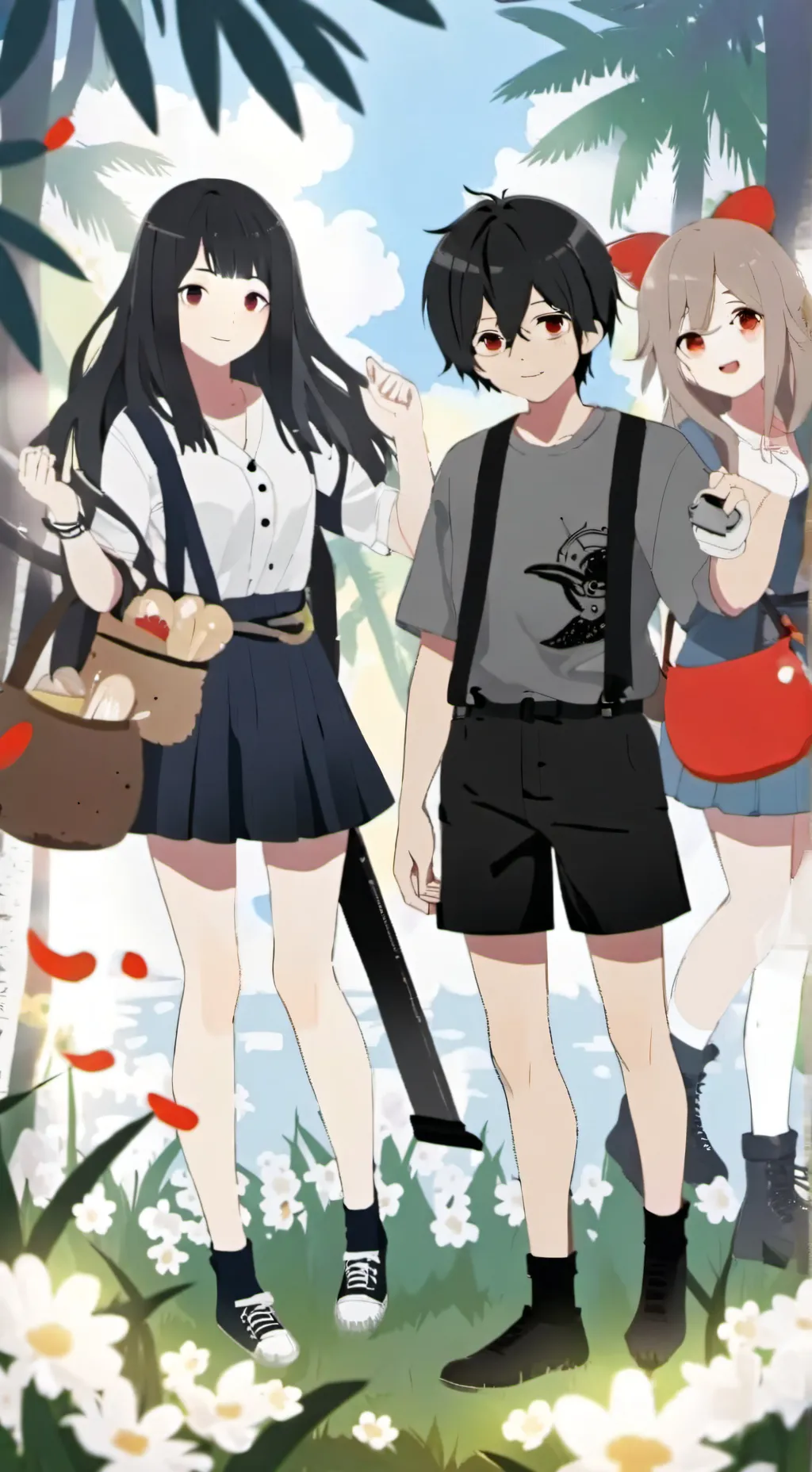 ai character: sofia,malena,juan background