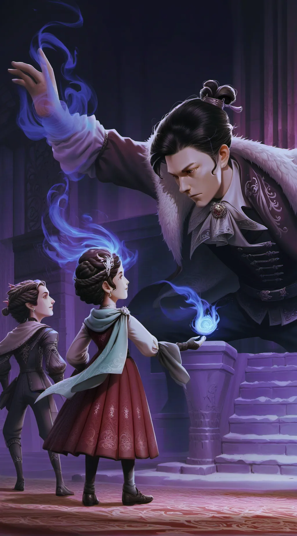 ai character: leo background