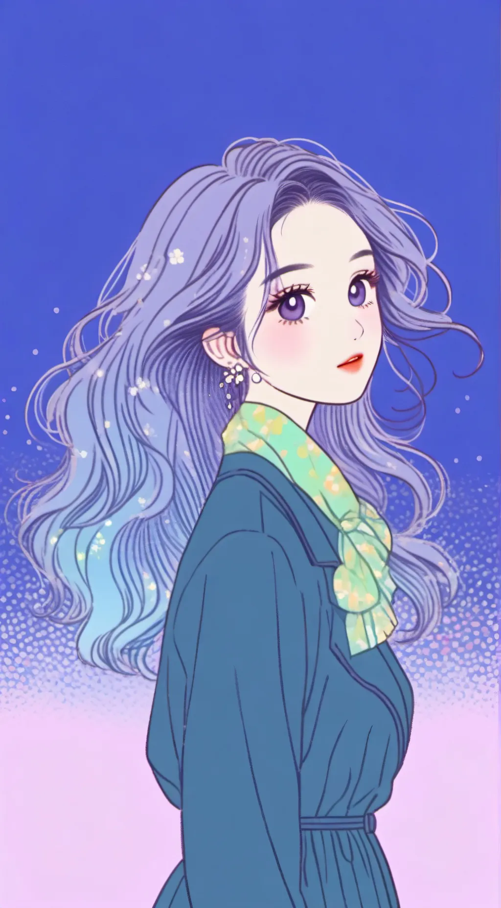 ai character: Serenity background