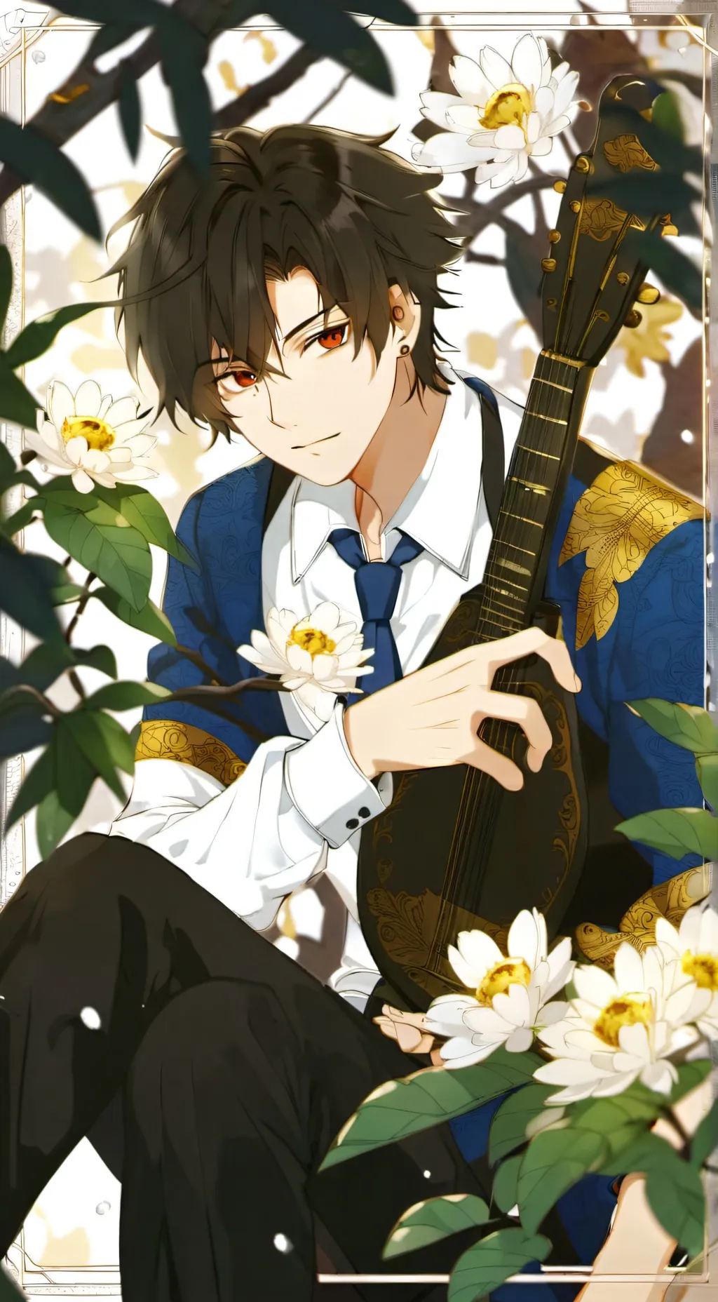 ai character: chillz background