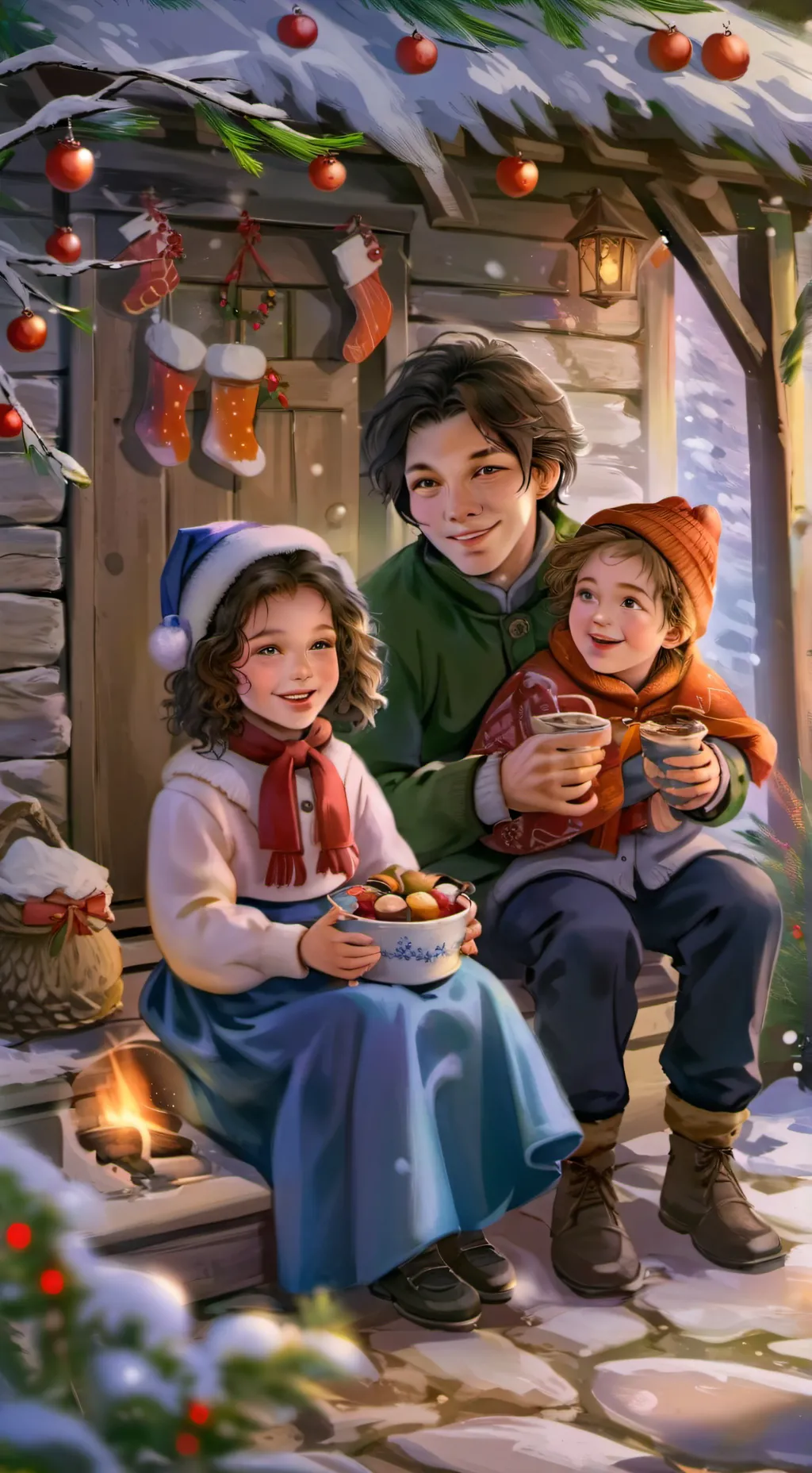 Talkie AI - Chat with poor family